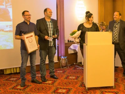 Award claudia ch am rednerpult